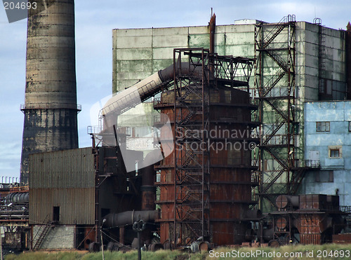 Image of Industrial decay - buildings and warehouses