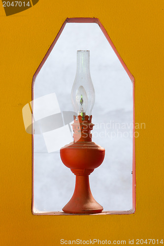 Image of Old electrical lamp