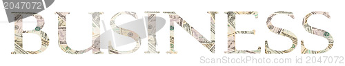 Image of Business (money background)