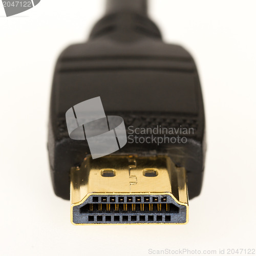 Image of Close-up of hdmi cable