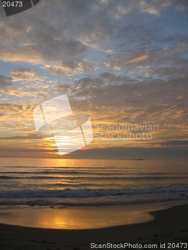 Image of Sunset at Bore beach