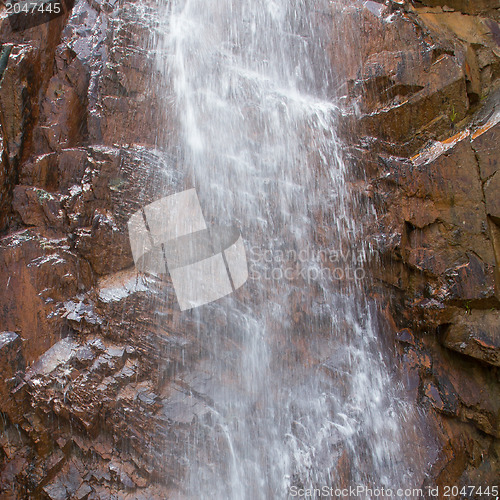 Image of Closeup of a waterfall