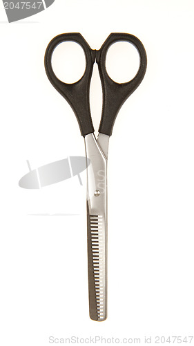 Image of Scissors (barber), isolated