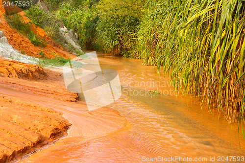 Image of Ham Tien canyon in Vietnam 