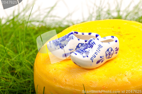 Image of Typical dutch delft blue ceramic