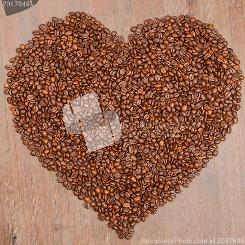 Image of Coffee heart 