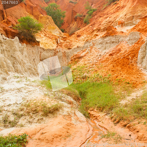 Image of Ham Tien canyon in Vietnam 