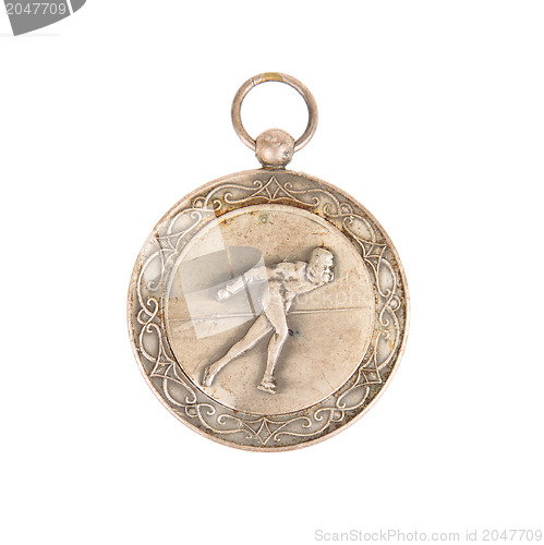 Image of 50 Year old medal isolated