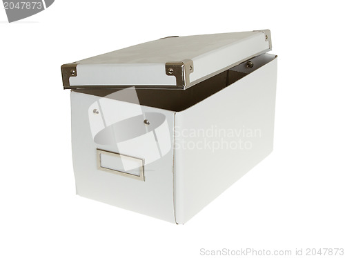 Image of White box isolated 