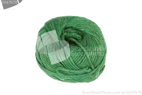 Image of Knitting yarn isolated on a white background