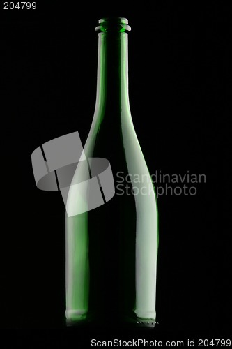 Image of Bottle of champagne.