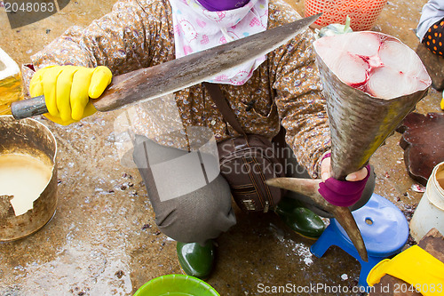 Image of Headless tuna