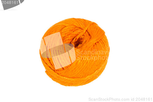 Image of Knitting yarn isolated on a white background