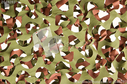 Image of Camouflage net isolated