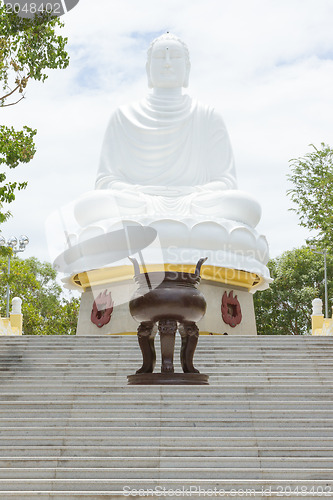 Image of Buddha, landmark on Nha Trang, Vietnam 