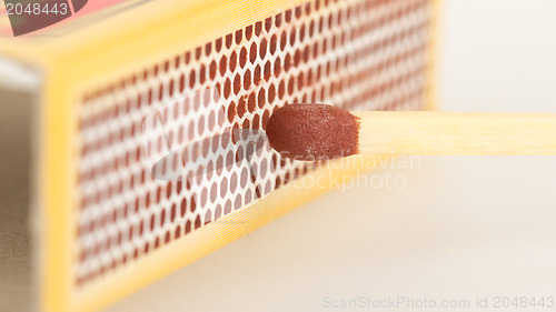 Image of Close-up of a match