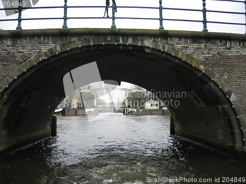 Image of Canal bridge in Amsterdam