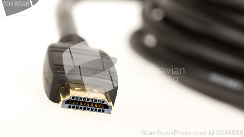 Image of Close-up of hdmi cable