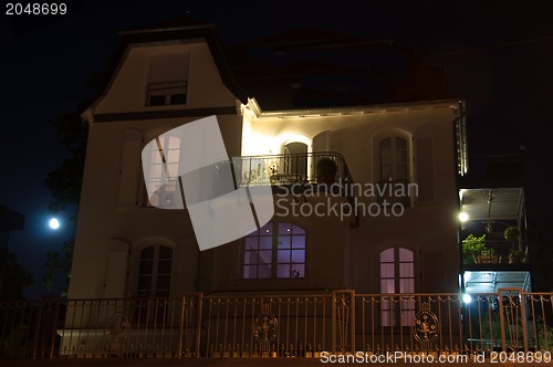 Image of Luxury House At Night