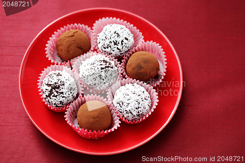 Image of coconut pralines