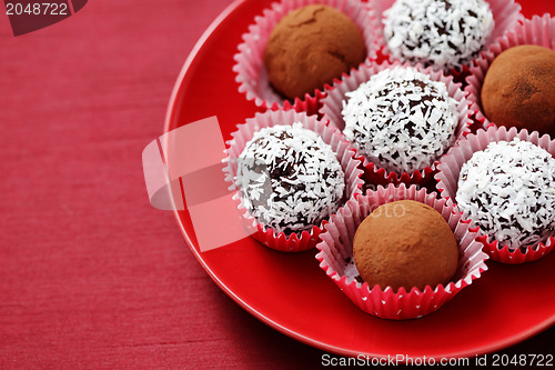 Image of coconut pralines