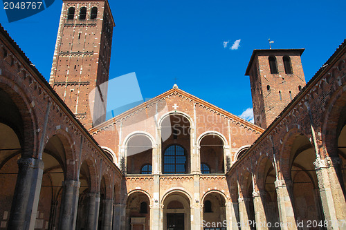 Image of Sant Ambrogio church, Milan