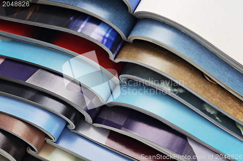 Image of pile of magazines