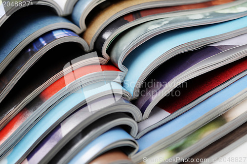 Image of pile of magazines