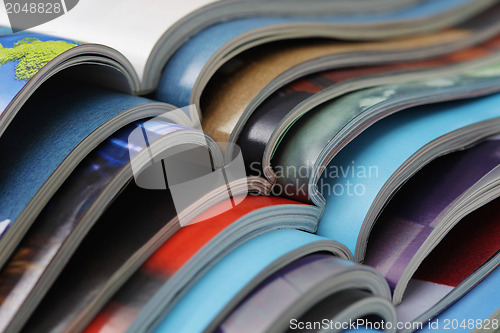 Image of pile of magazines