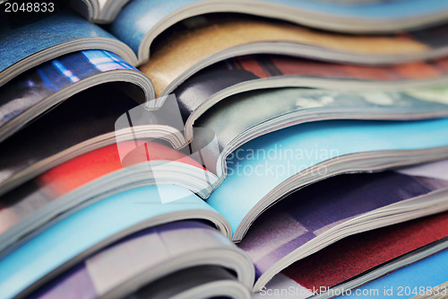 Image of pile of magazines