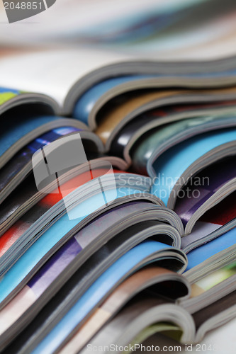 Image of pile of magazines