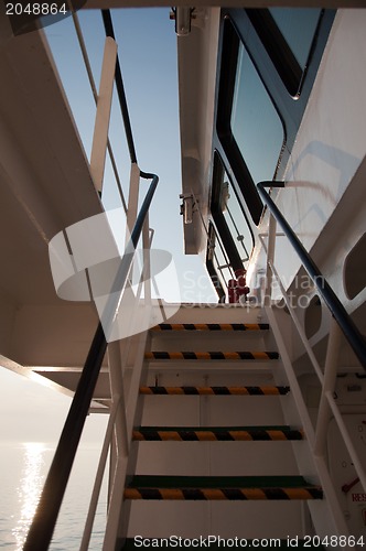 Image of Boat Deck and Bridge