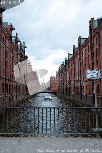 Image of Speicherstadt In Hamburg, Germany