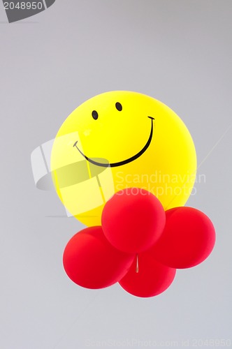 Image of Happy, smiley balloons