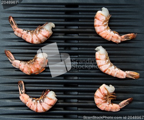 Image of Shrimp On Grill