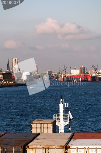 Image of Approaching Hamburg Harbor