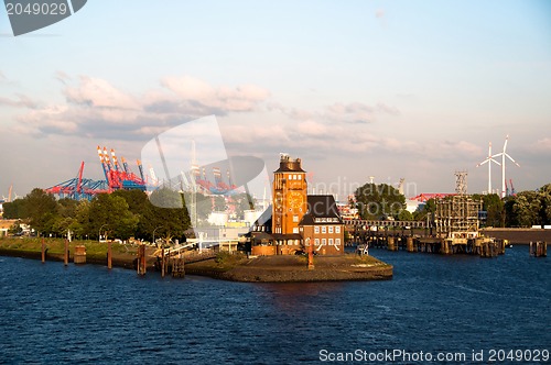 Image of Hamburg harbor - Pilot house
