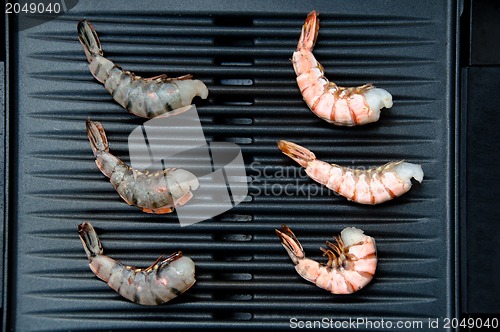 Image of Shrimp On Grill