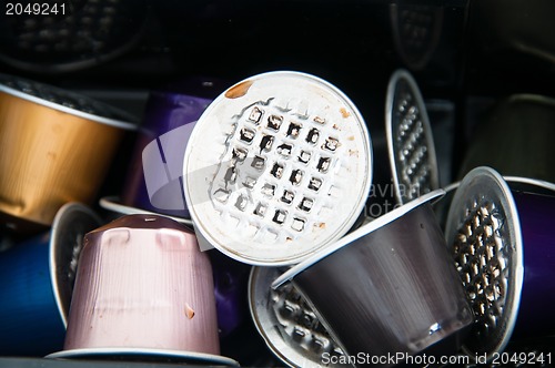 Image of Used Coffee Capsules