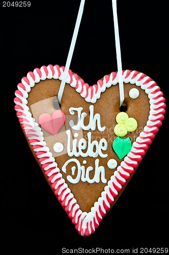 Image of Oktoberfest Gingerbread Heart