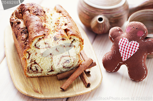 Image of  cinnamon cake