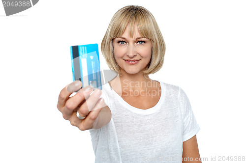 Image of Its time to shop with my credit card