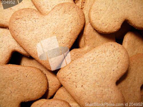 Image of Gingerbread heart