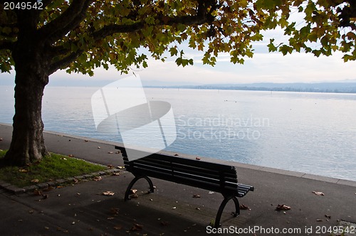 Image of Lake Constance in fall