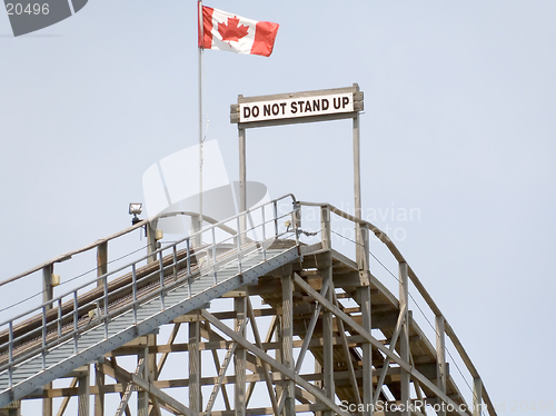 Image of Do not stand up on the roller coaster
