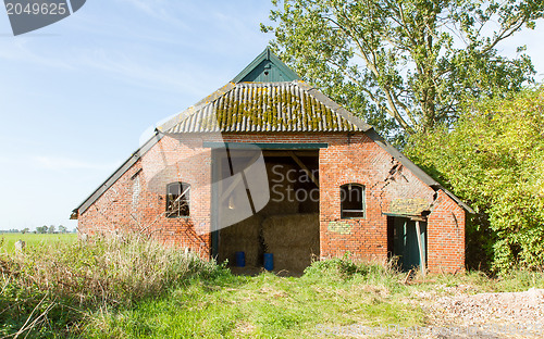 Image of Old stable collapsed