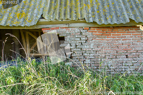 Image of Old stable collapsed