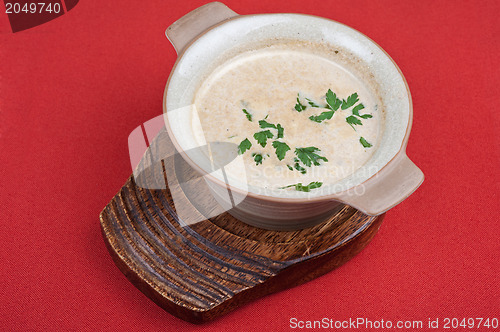 Image of Mushroom cream  soup