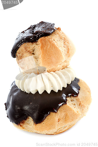 Image of chocolate religieuse