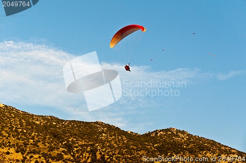 Image of Paragliders in Turkey